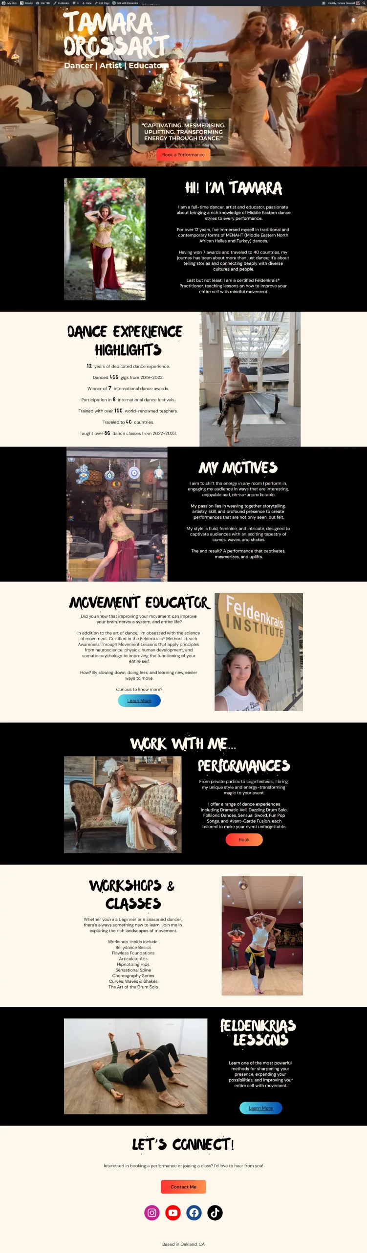 Canva to wordpress website md ismail hossain