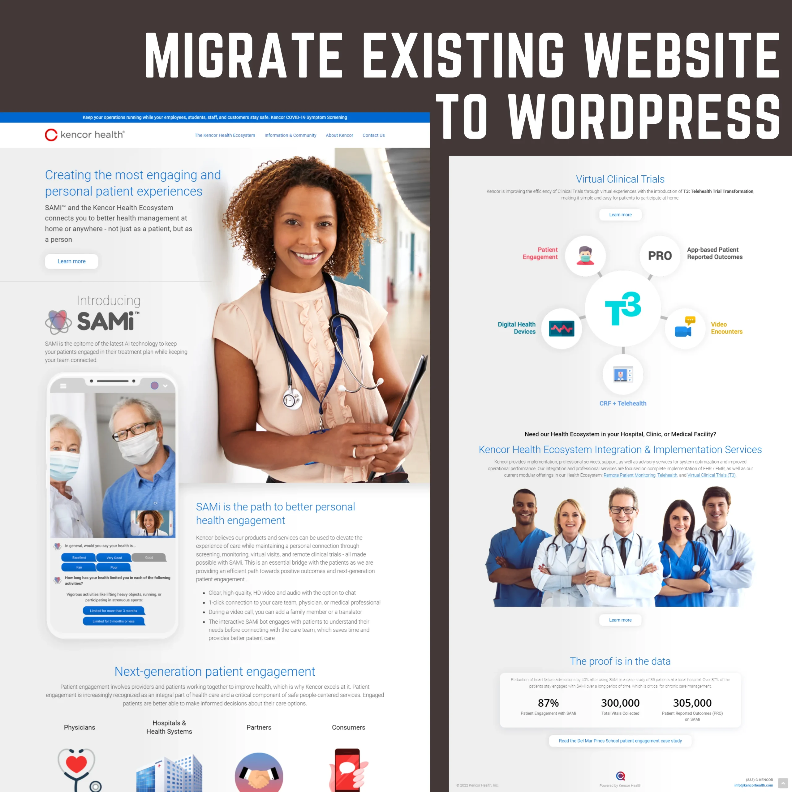 Migrate Existing Website to WordPress